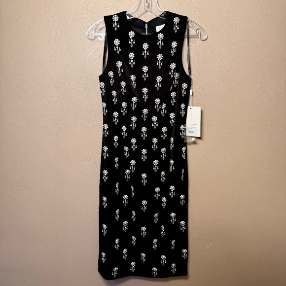 Mac Duggal Embellished Sleeveless Fitted Cocktail Dress Women’s Size 2 - Picture 3 of 17